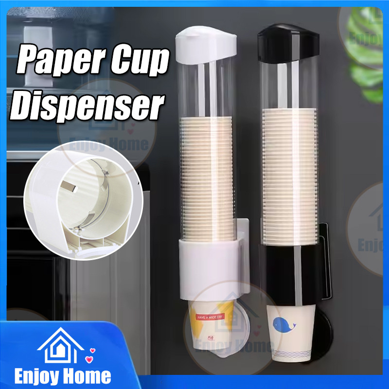 Disposable Cup Rack Wall Mounted Disposable Paper Cup Storage Holder ...