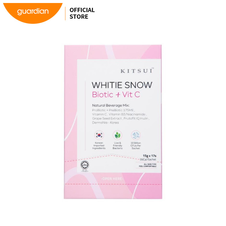 Kitsui Whitie Snow Pro+Prebiotic 15Gx17S | Shopee Malaysia