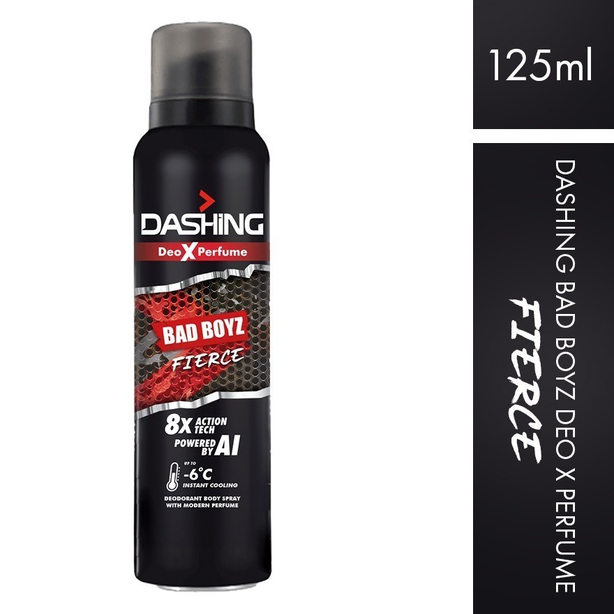 DASHING Bad Boyz Deodorant Body Spray Fierce 125ml | AI-Powered ...