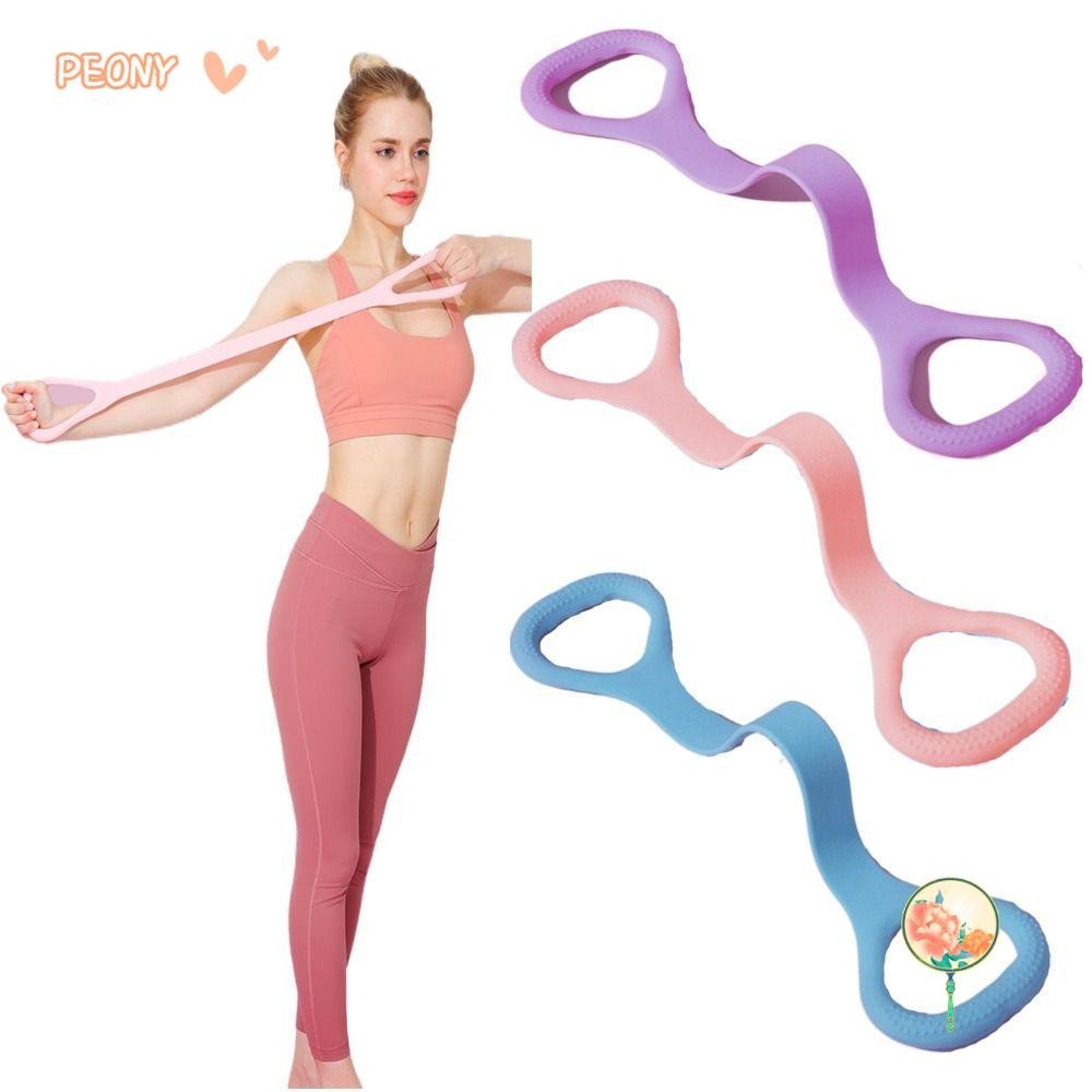 PEONYHOME Stretcher Yoga Pilateselastic Band, 8Figure Arm Back