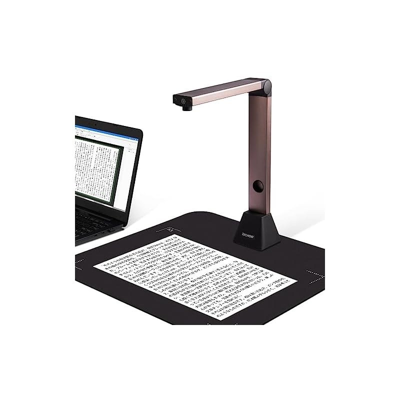 Document Scanner S1 - 8MP High Resolution USB Camera with OCR and LED ...