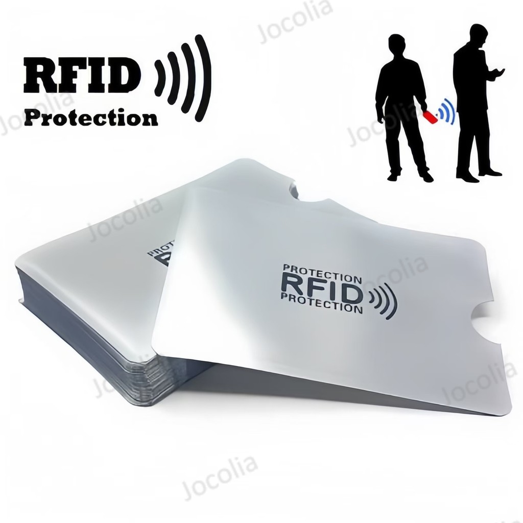 Anti Rfid Blocking Reader Lock Bank Card Holder Id Bank Card Case ...