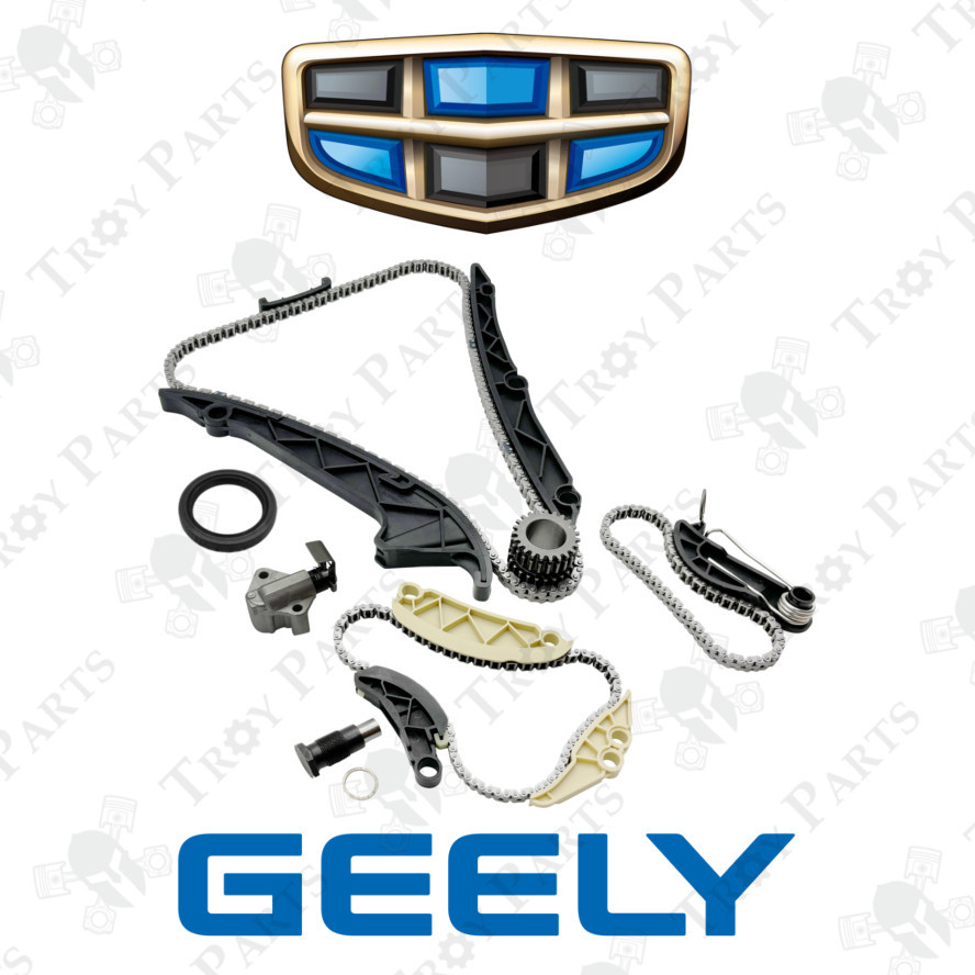 (14pc) (Complete Set) Geely Timing Chain Kit Set for Proton X70 1.8 ...