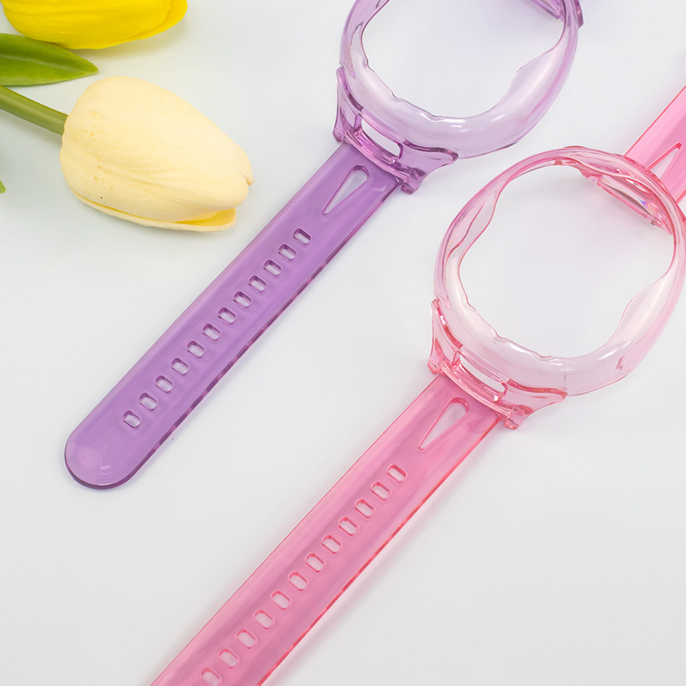 Bracelet TPU Anti-chute Pour Tamagotchi Uni - Réglable, Lavable, Couleurs Vives (6.3-8.85 Pouces)
