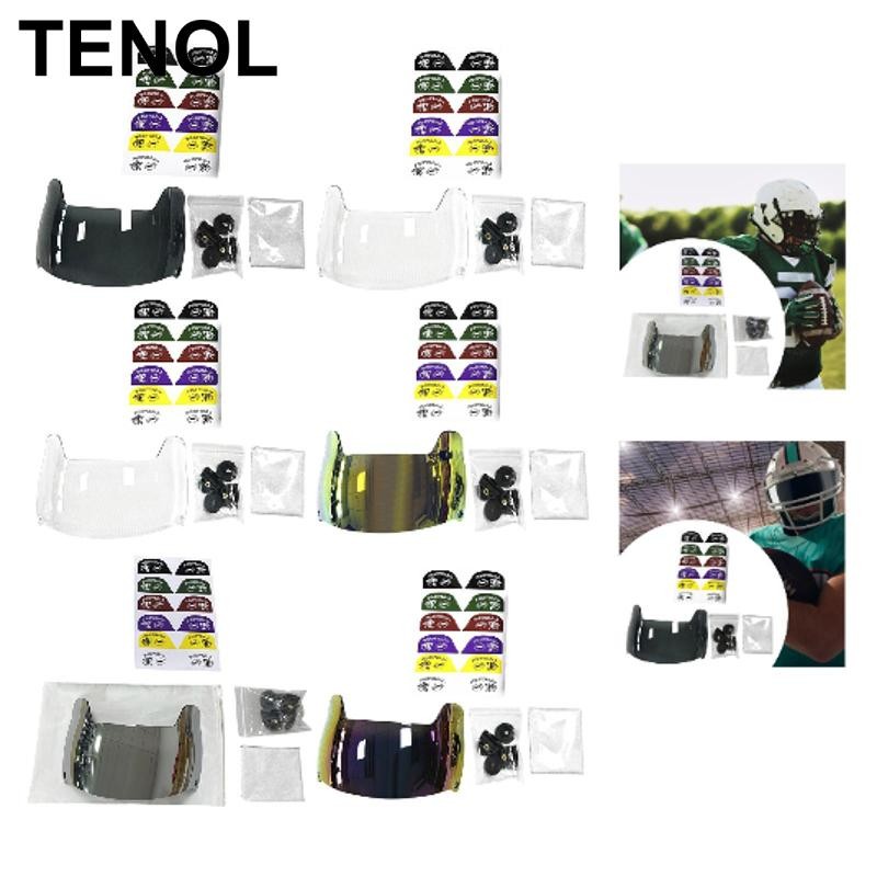 TENOL Football visor face protection improves vision and protects the ...