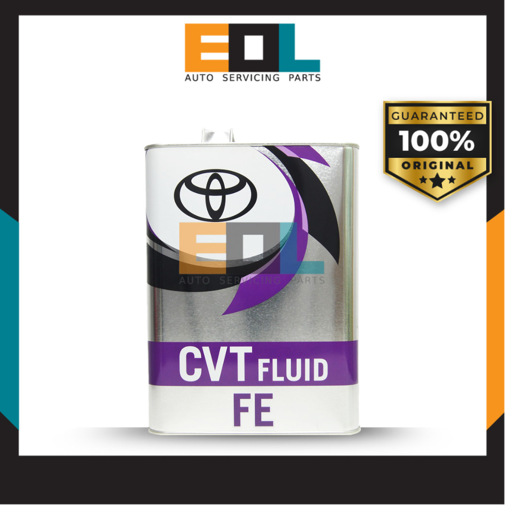 Toyota Continuously Variable Transmission CVT Fluid FE Gear Oil 4L for ...