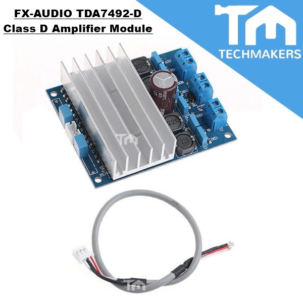 FX-AUDIO TDA7492-D Class D Amplifier Module TDA7492 2x30W 8 Ohm BTL 100W 4 Ohm
