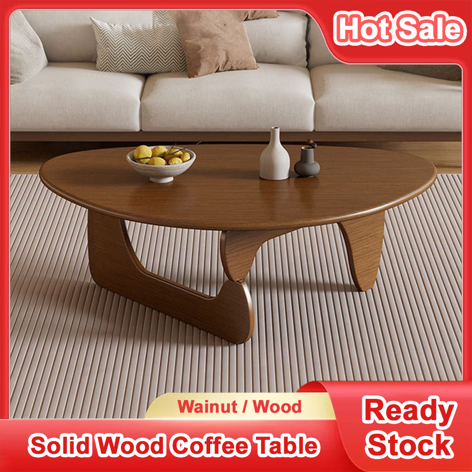 🔥Ready Stock🔥Solid Wood Coffee Table Triangle Coffee Table Special ...