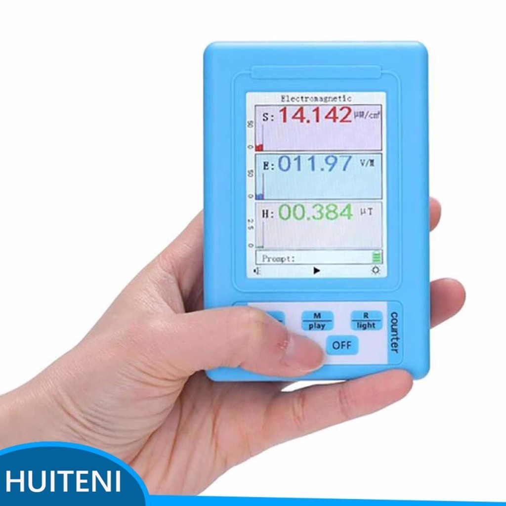1/2/3 ELECTRO MAGNETIC RADIATION METER DETECTOR EMF METER DOSIMETER ...