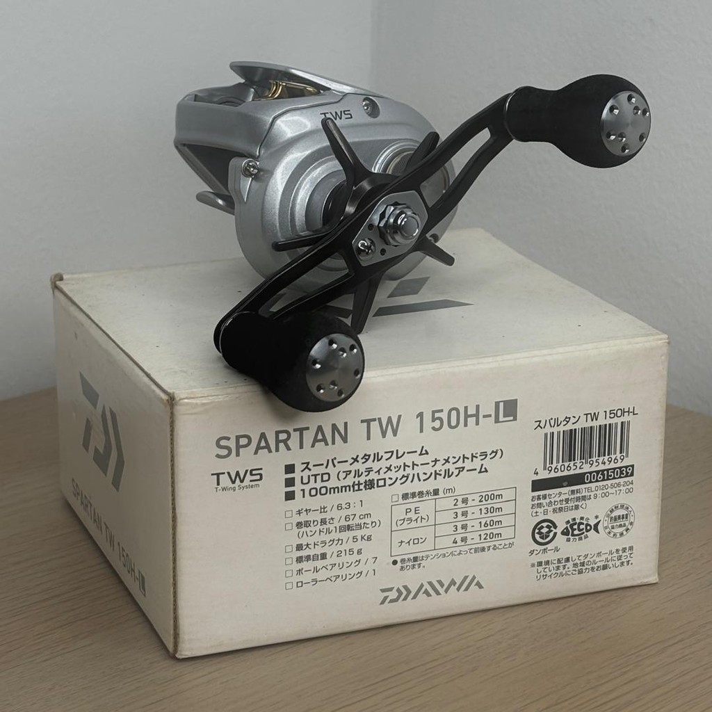 DAIWA SPARTAN TW 150G-L left Hand JDM Baitcasting BC fishing reel