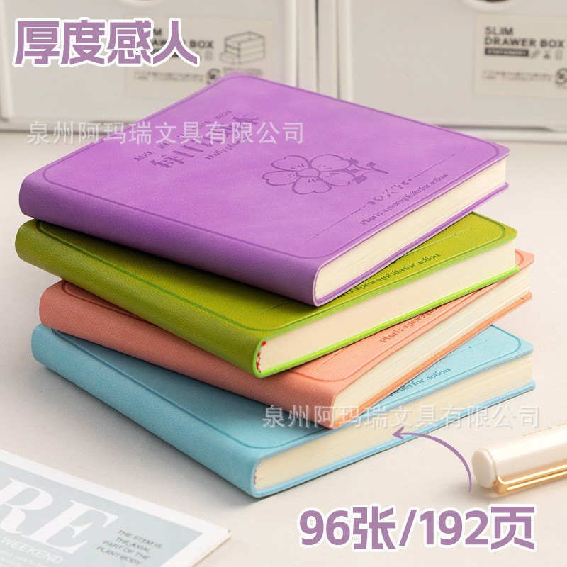 Daily Planner Small Notebook Mini Pockets Notebook Square Notebook ...