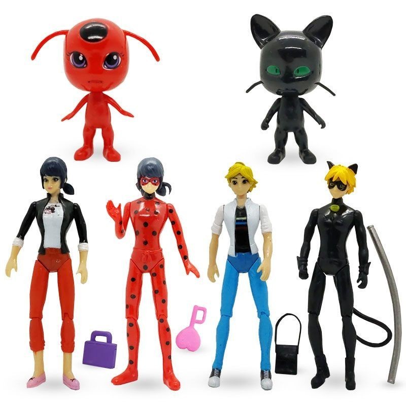 Miraculous Girl Animation Peripheral Figure Ladybug Girl Mar Miracle ...