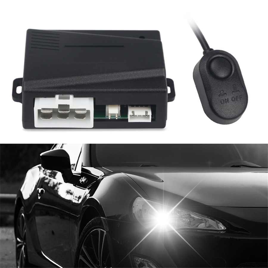 Auto Headlight Sensor System Smart Headlamp Control Kit On/Off 12v Car ...
