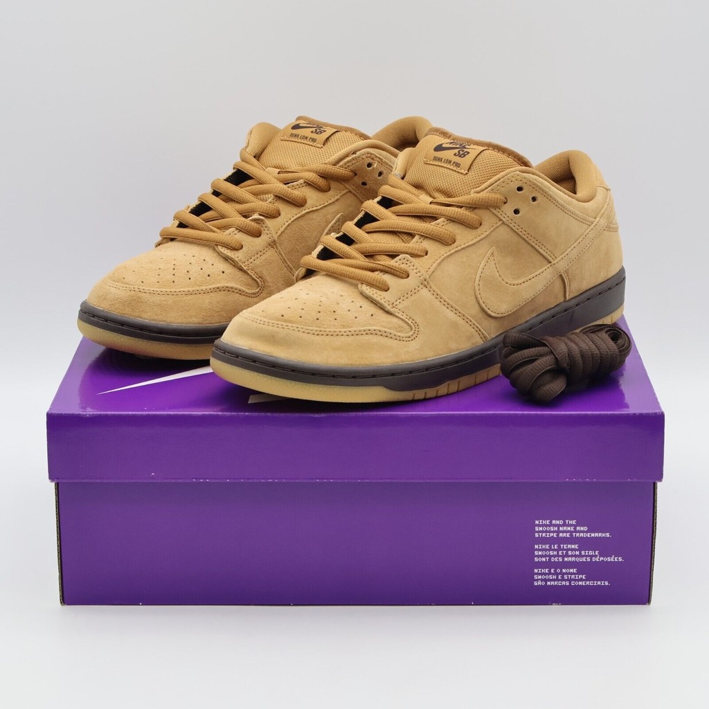 BQ6817-204 Nike SB Dunk Low Pro Wheat Baroque Brown Gum Mocha (Men's) |  Shopee Malaysia