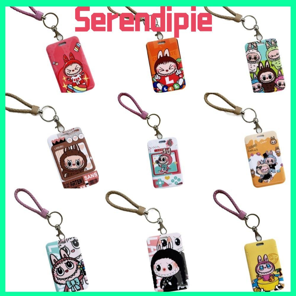 SERENDIPIE Labubu Card Set, Cartoon Image for Bubble Mart PC Keychain ...