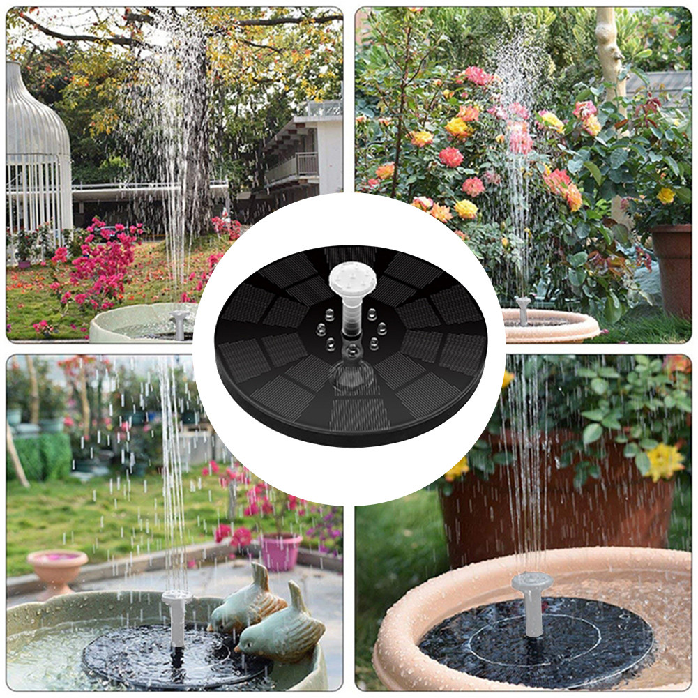 Watering Submersible Pump 3W 1600mAh Battery for Birdbath Pond Pool