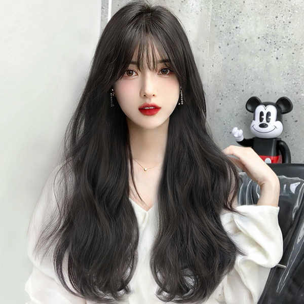 rambut palsu rambut palsu perempuan 假發片 Rambut palsu Wanita Rambut ...