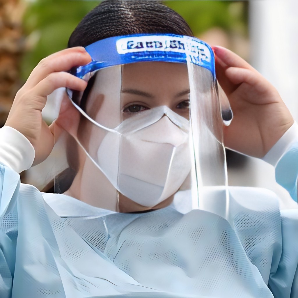 Face Shield Protector High Definition Cover Protective Screen Anti-fog ...