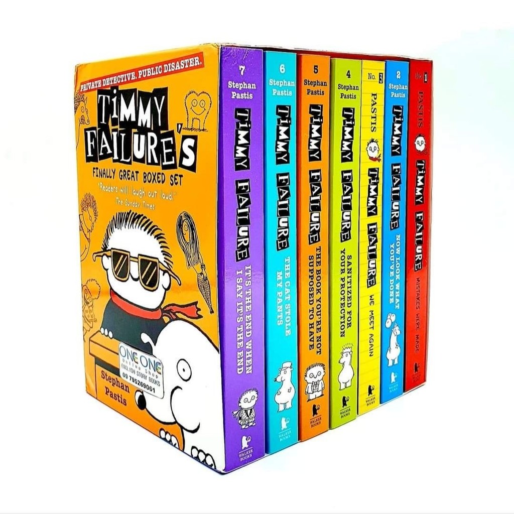 GENUINE TIMMY FAILURE BOX SET 7 BOOKS | Shopee Malaysia