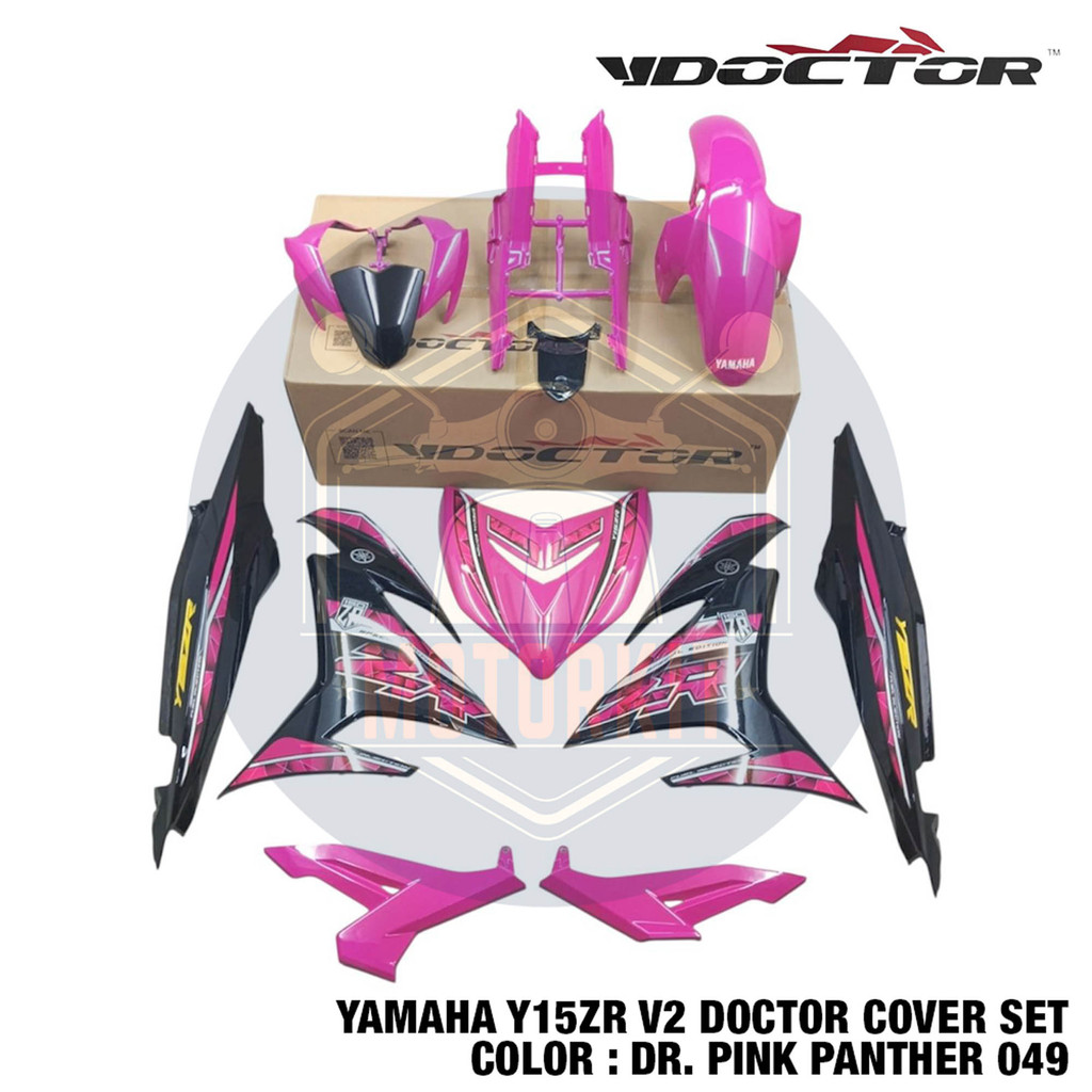 YAMAHA Y15 Y15ZR V2 SPECIAL CUSTOM COLOR BARU BODY COVER SET PINK ...