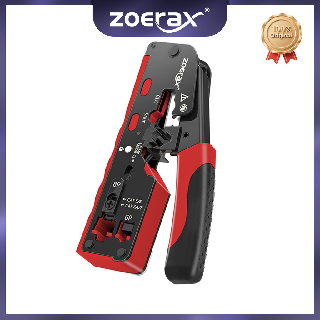 Zoerax RJ45 Crimping Tool With Replacement Blade | Shopee Malaysia