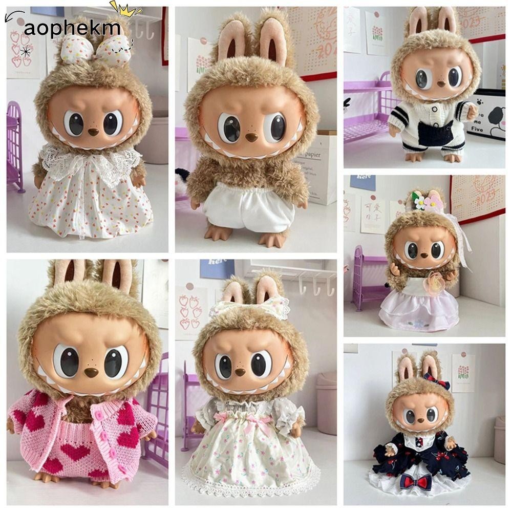 AOPHEKM Doll Clothes, Labubu Time To Chill Filled Cotton Doll Shirt ...