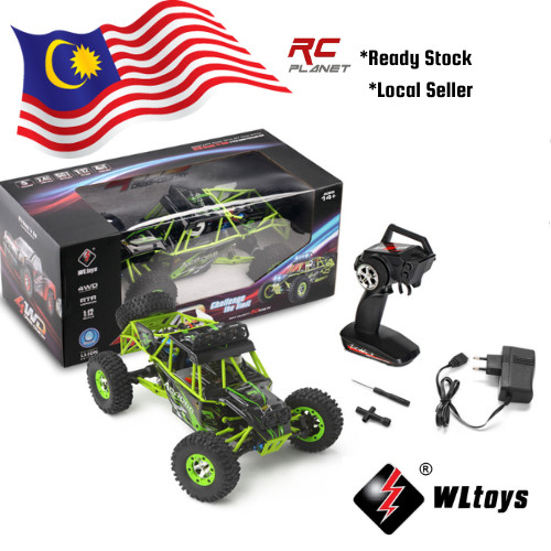 WLToys 12427 2.4G 1:12 4WD 50km/h RC rock-climber | Shopee Malaysia