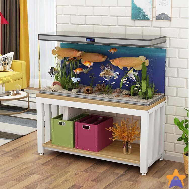 Fish tank rack living room turtle tank base rack fish tank base double ...