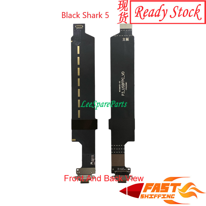 Xiaomi Black Shark 5 / Black Shark 5 Pro Charging Board USB Port Pin Mic Flex Cable Ribbon For