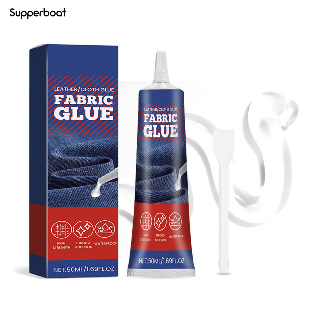 Crystallike Fabric Bond Apparel Fabric Glue 50ml Fabric Glue with