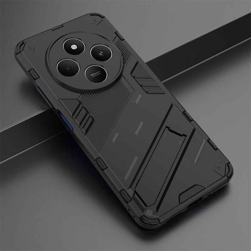 Cover In Silicone Morbido Con Cordino E Vetro Temperato Per Xiaomi Redmi 14C – Rosa, Tracolla Regolabile