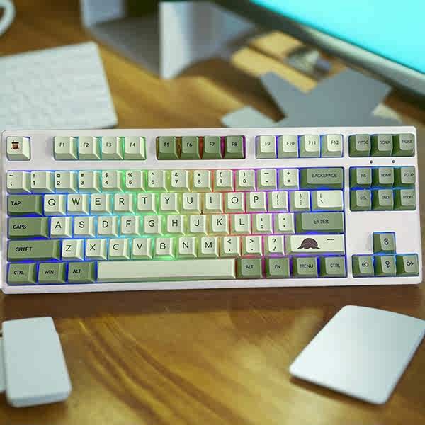 keycap keycaps custom Matcha Original Factory PBT Sublimation ...