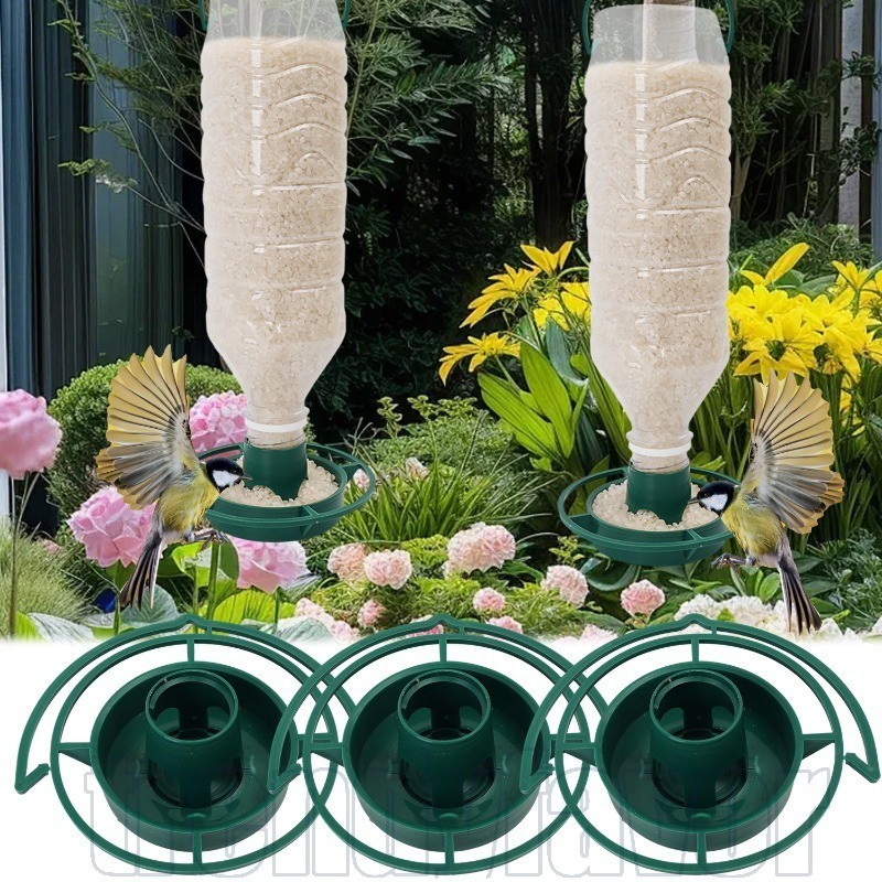 Outdoor Hangable Bird Feeder - Hanging Tree Feeding Tray - Automatical ...