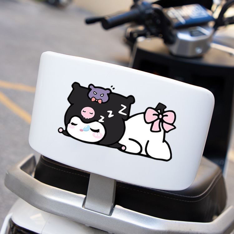 Kuromi Sticker sanrio Cute Sticker Waterproof Car Sticker Decoration ...