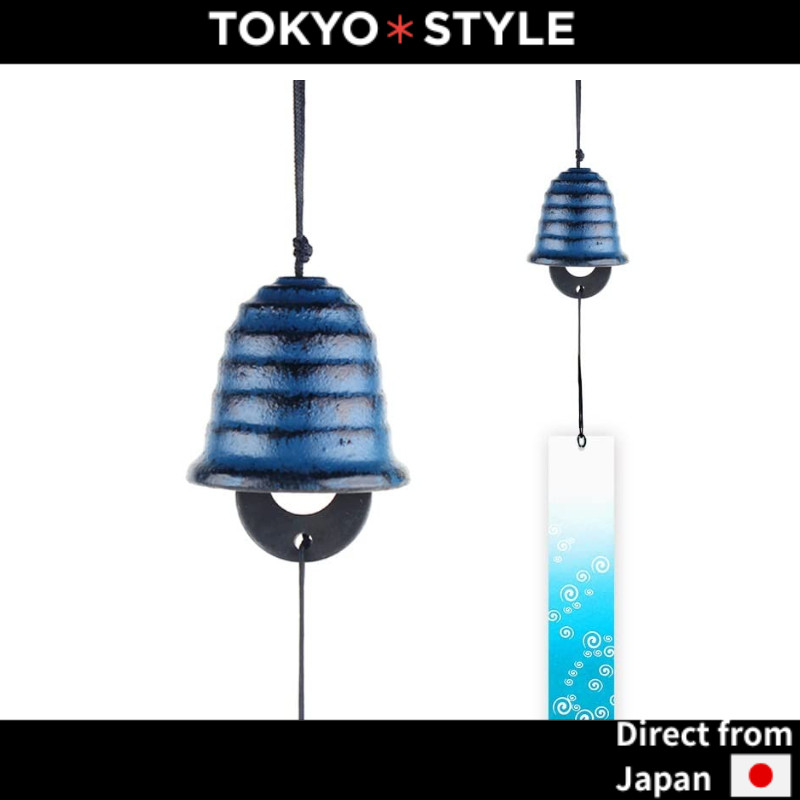 Wind Chime Summer Tradition Nanbu Iron 5cm (Ripple Blue) | Shopee Malaysia