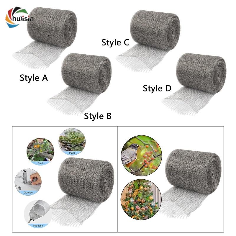 [chulisia] Stainless Steel Wire Mesh Hole Filler Net Elastic Hardware ...