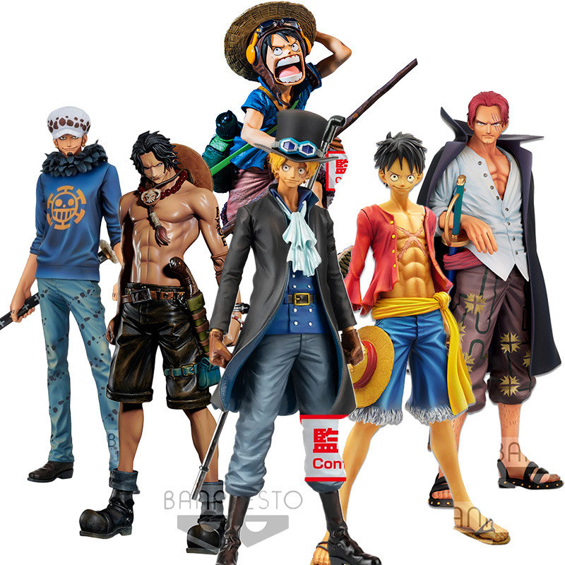 BANPRESTO One Piece Chronicle Luffy Ace Zoro Sabo Shanks Jingpin Figure ...