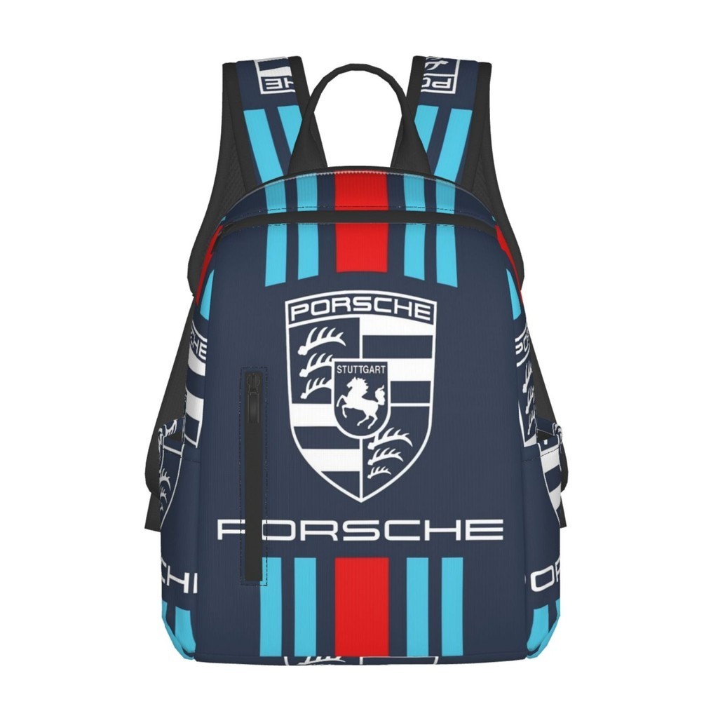 Porsche Canvas Backpack Large Capacity Casuals Travel  display picture 1