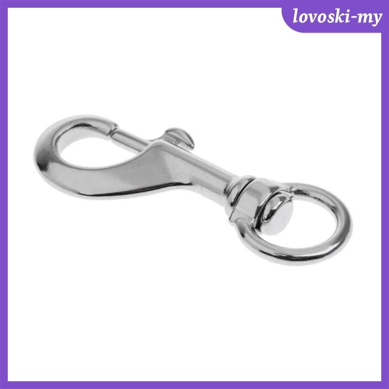 [LovoskiMY] Marine Stainless Steel Round Eye Swivel Bolt Snap Hook Dog ...
