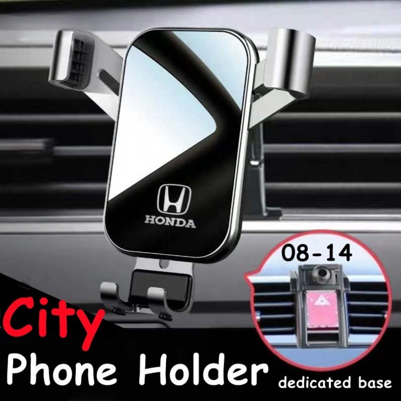 YUY Honda Car Mobile Phone Holder for Honda City Accessories 2008 2009 2010 2011 2012 2013 2014 Gravity Phone Holder Shopee Malaysia