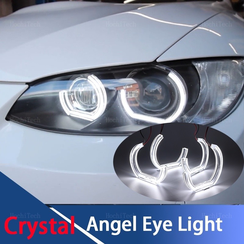 Baceyong 2x Angel Eye Halo Ring LED Bulbs, High Brightness LED Bulbs