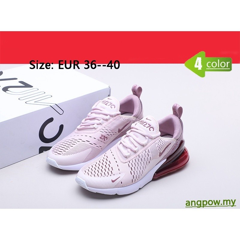 Korean Air max 270 Kylie Boon Ladies Casual Shoes Unisex Jogging Shoes Black Pink Shopee Malaysia