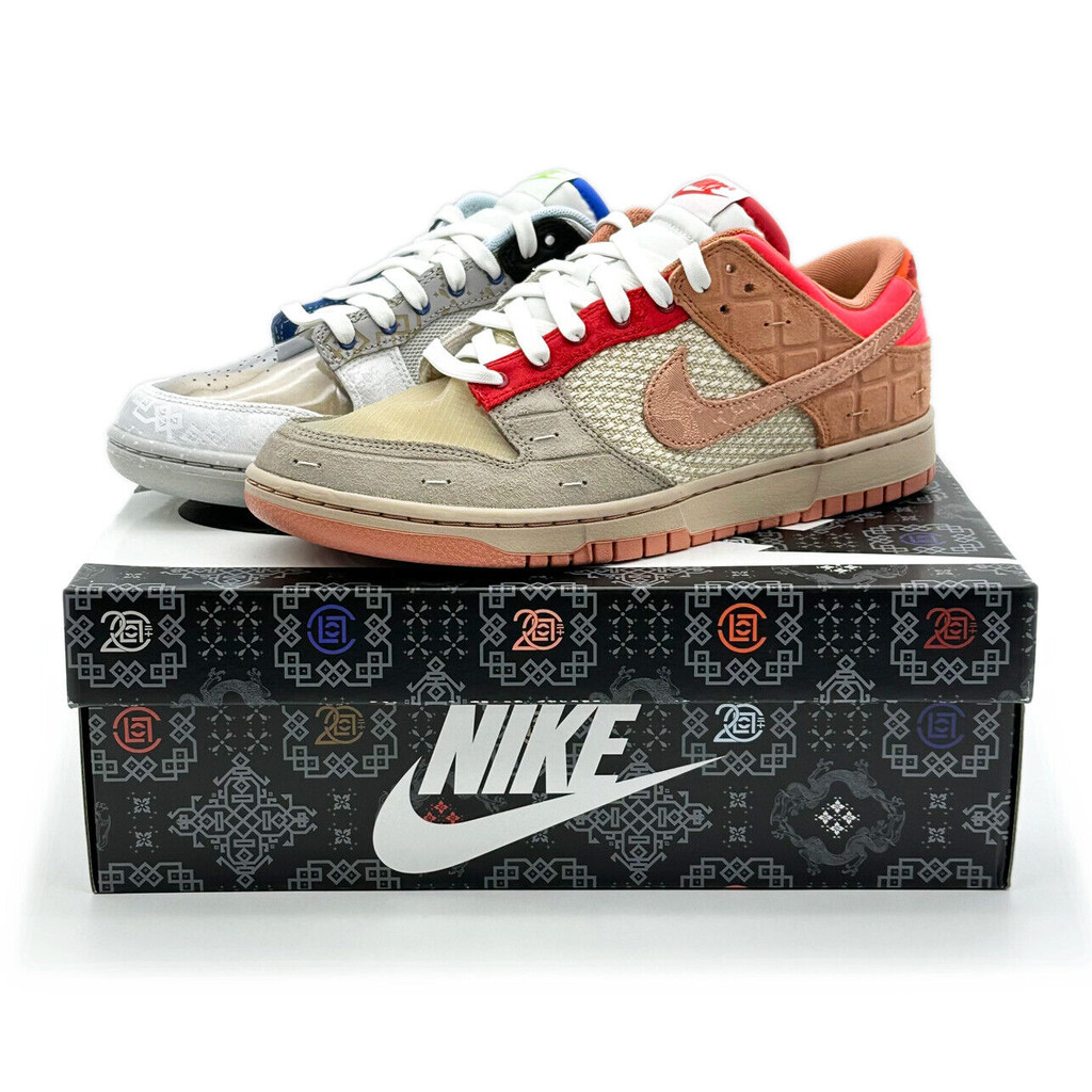 FN0316-999 CLOT Nike Dunk Low SP What The CLOT Multi Color (Men's ...