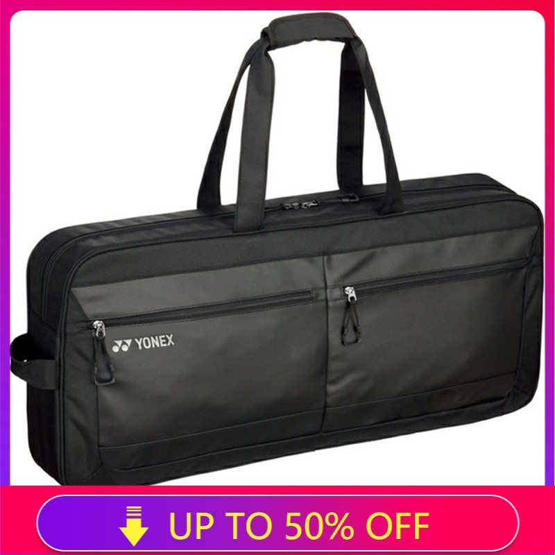thumbnail image 2 of Tennis Backpack Bag For 2-3 Rackets - Waterproof Sports Bag For Men & Women, With Racket Attachment Strap, Multiple Pockets 2 of 13