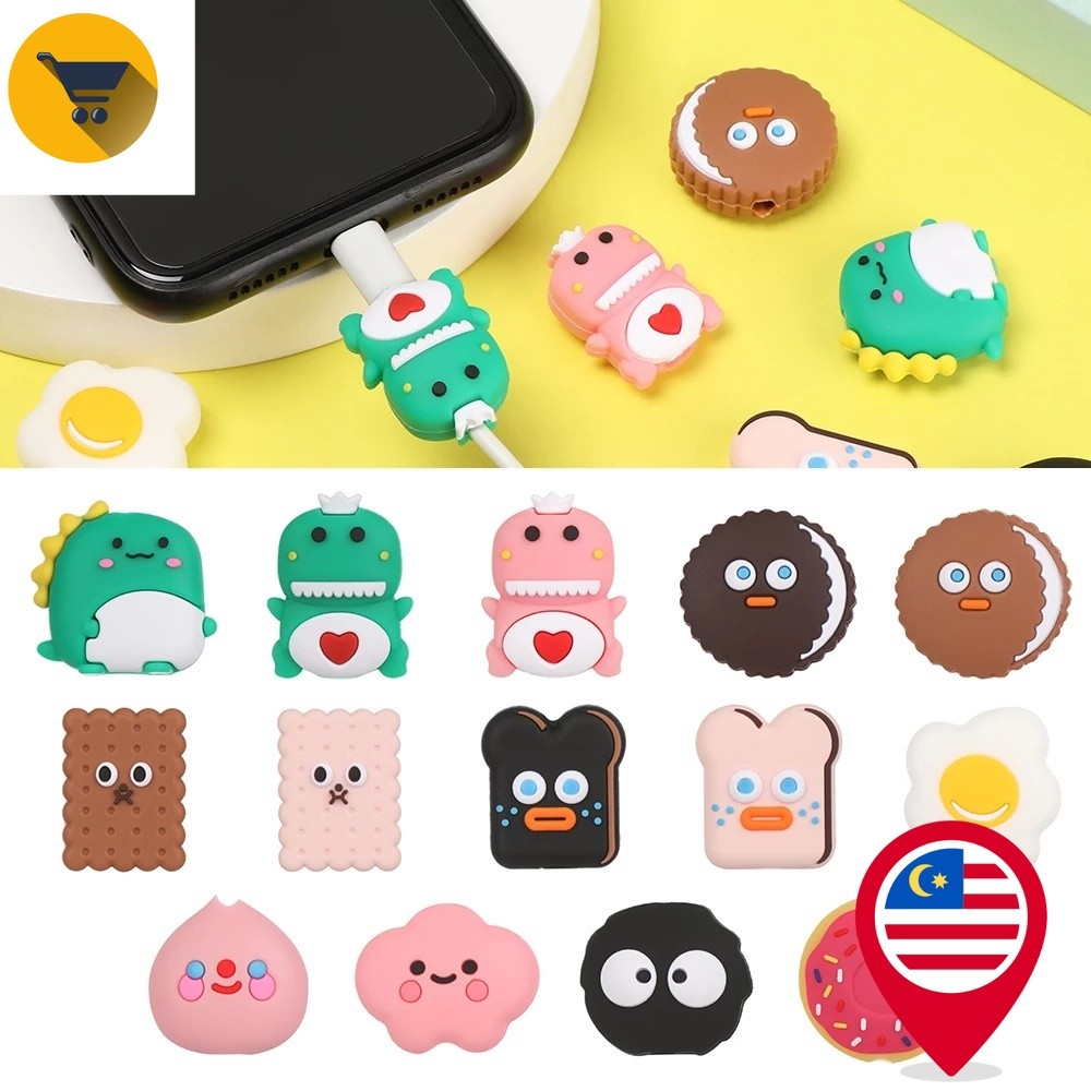 thumbnail image 2 of MK2 Cute Cable Protector Cable Saver / Animal Bite Charging Cord Protector / USB Charger Cable Saver Cable Wire Protecto I.395117447 2 of 12