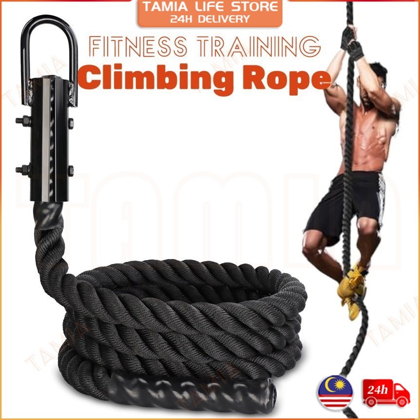 Climb Rope Fitness Climbing Workout 4.5m Strength Training Battling ...