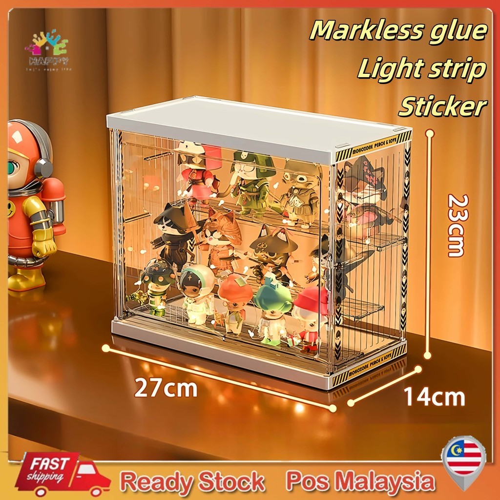 【🇲🇾24h】Storage Organizer Blind Box Acrylic Display Box Transparent Toy ...