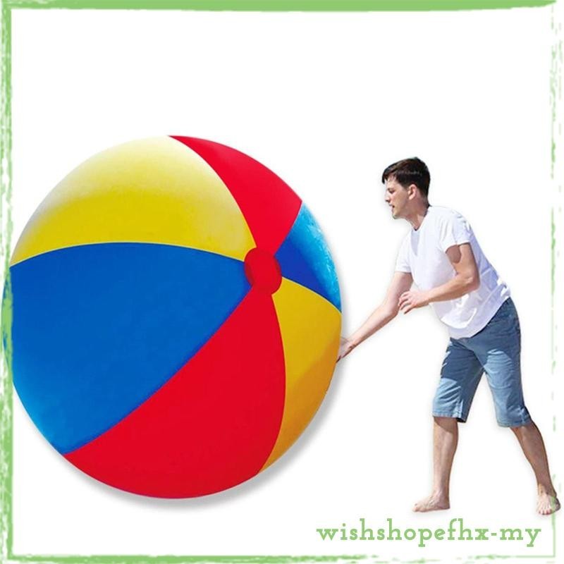 [WishshopefhxMY] Giant Inflatable Beach Ball Extra Large Beach Ball For ...