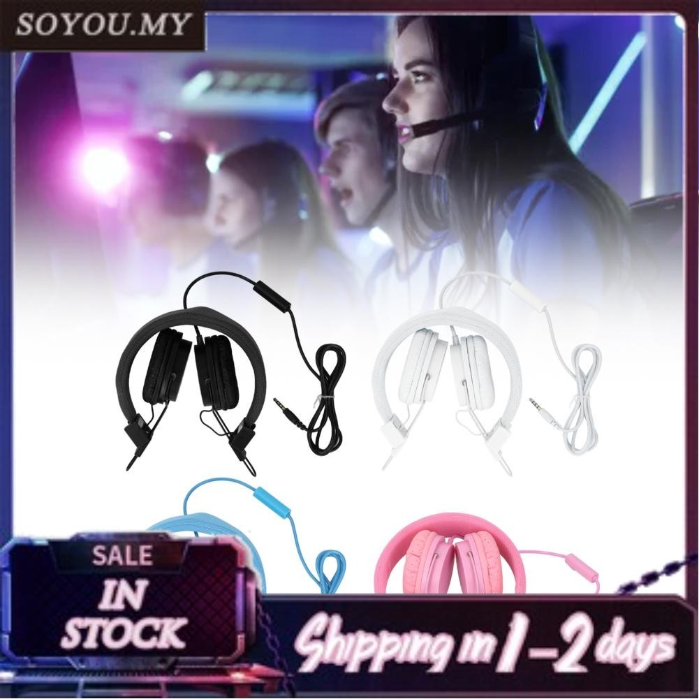 Soyoung Headphone with Microphone Portable Headset Inline Control ...