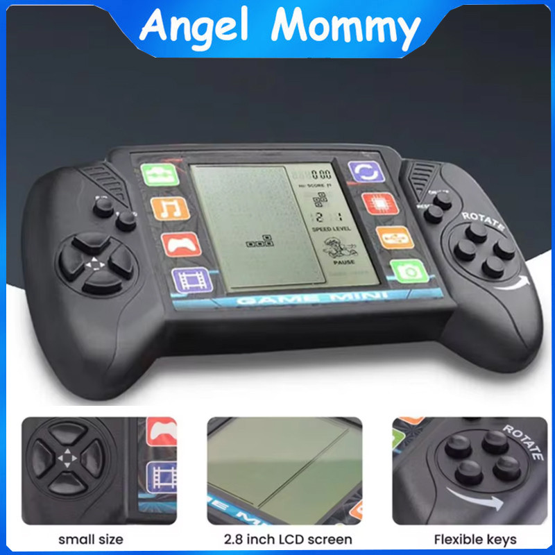 3.5 Inch Screen Classical Tetris Brick Game Mini Gameboy Pixel Game ...